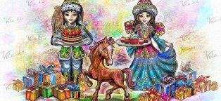 Детский Праздник Казахские Игры